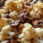 blumenkohl champignons pfanne mit knoblauch rezept geniesen