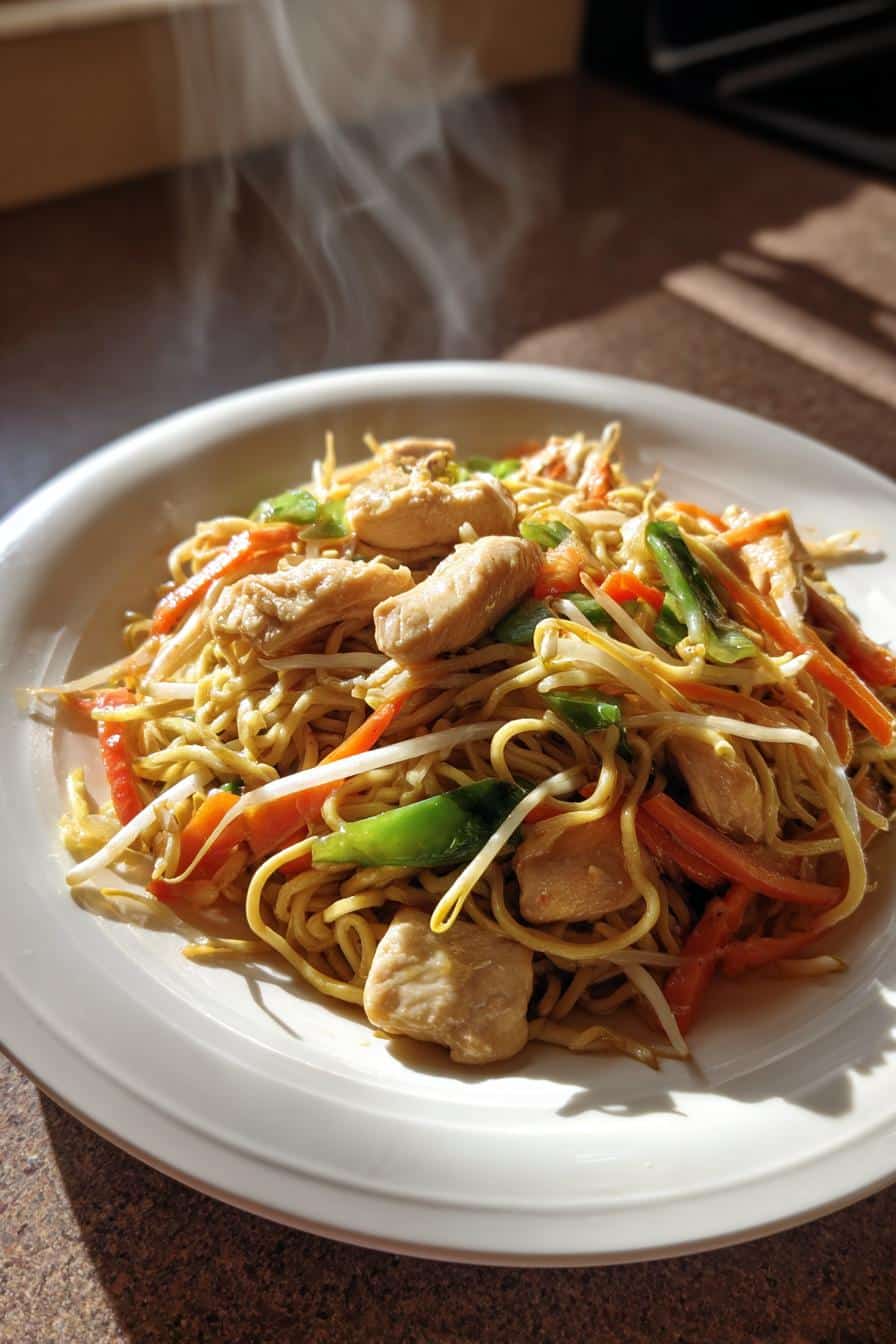 hahnchen chow mein ein einfaches rezept fur genuss - detail 2